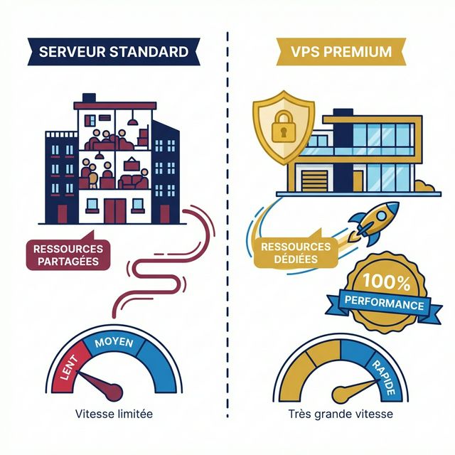 Server Comparison Infographic